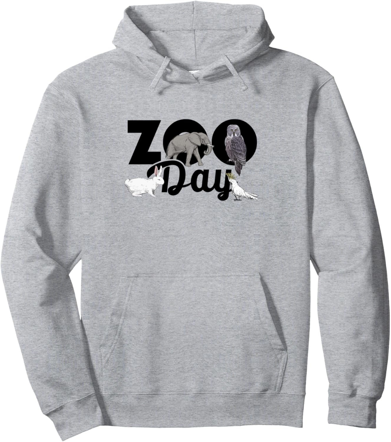 

Худи с графическим изображением «День зоопарка» для смотрителя зоопарка, любителя животных и любителей зоопарка Animal Keeper Gift Idea Zookeeper Zoologist, серый