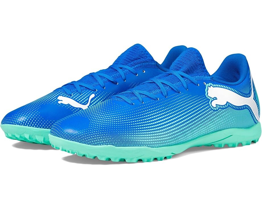 

Кроссовки PUMA Future 7 Play Tt, цвет Hyperlink Blue-Mint-Puma White