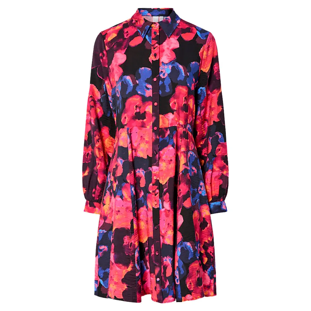 

Платье Yas Kaya long sleeve short, мультиколор