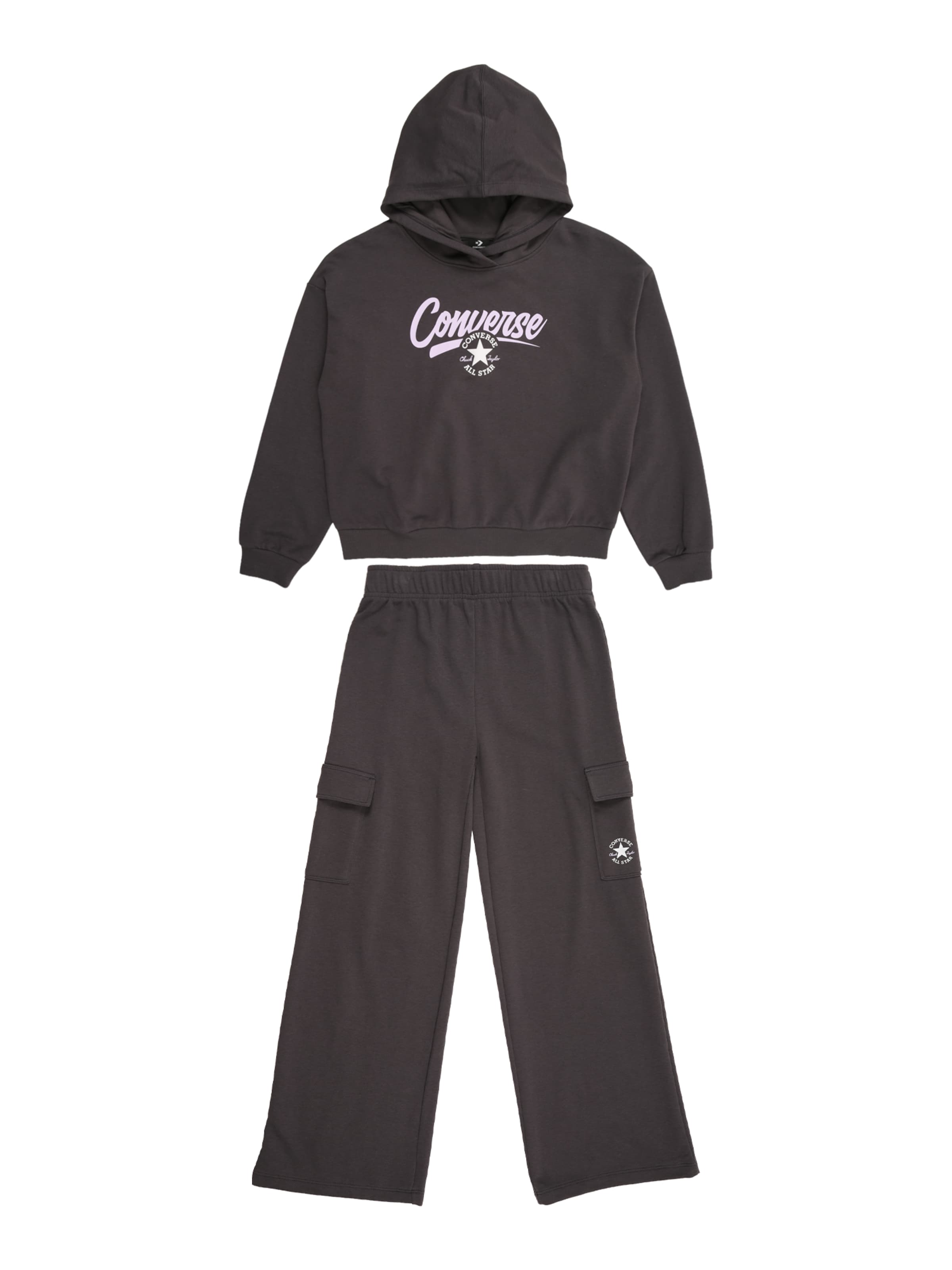 

CONVERSE Спортивный костюм в темно-коричневом цвете
