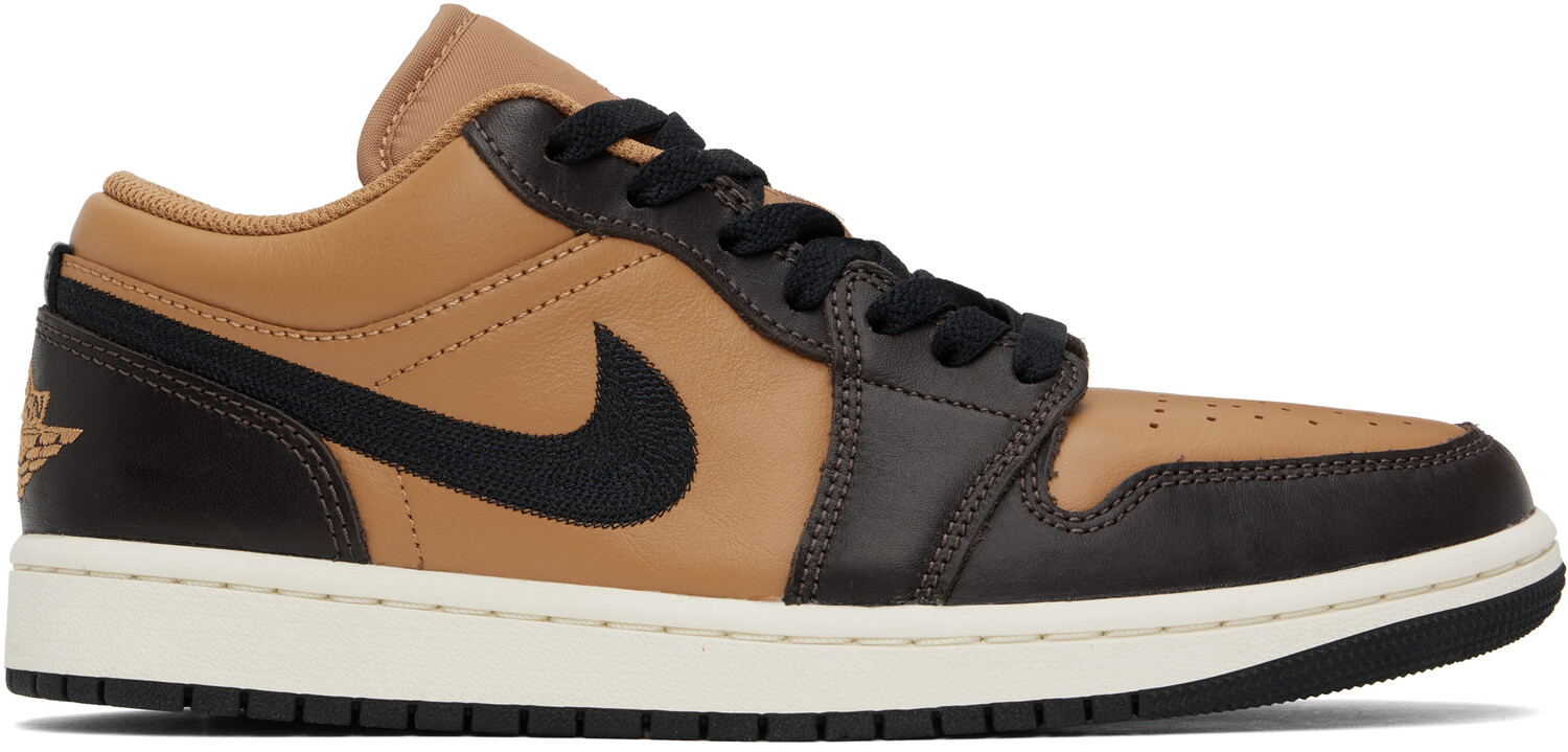 

Кроссовки Air Jordan 1 Low SE цвета загара и коричневого цвета Nike Jordan