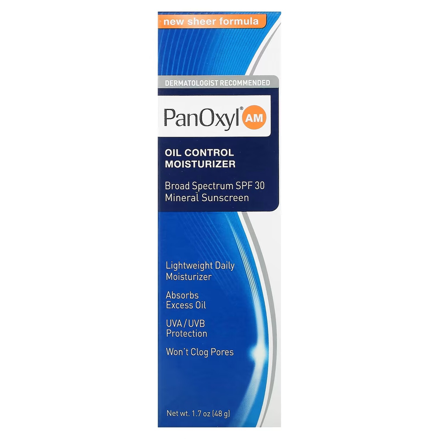 Крем для лица PanOxyl — Средство увлажняющее AM SPF30 для контроля жирности, 48 г — фото 2