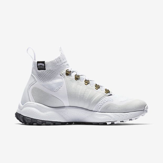 Кроссовки Air Zoom Talaria Flyknit Mid 'White', белый — фото 3