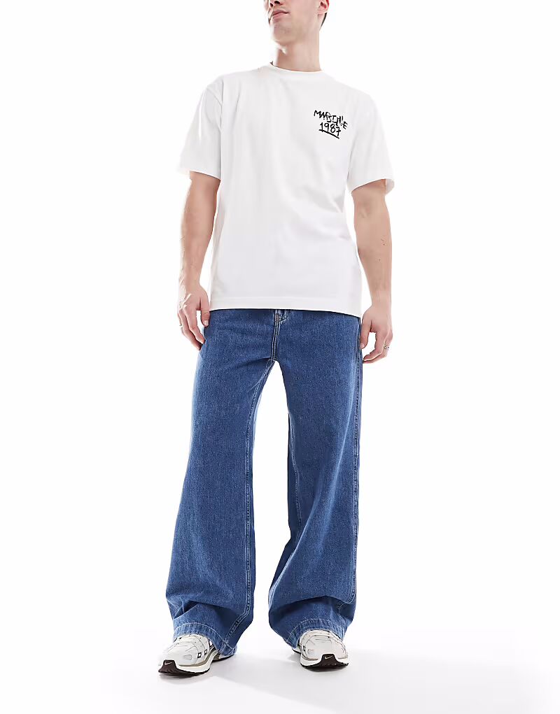 

Джинсы Calvin Klein Jeans, свободные, в стиле 90-х, средней степени стертости