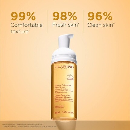 Крем для лица Clarins — Нежный обновляющий очищающий мусс , отшелушивающий экстракт мякоти тамаринда — фото 3