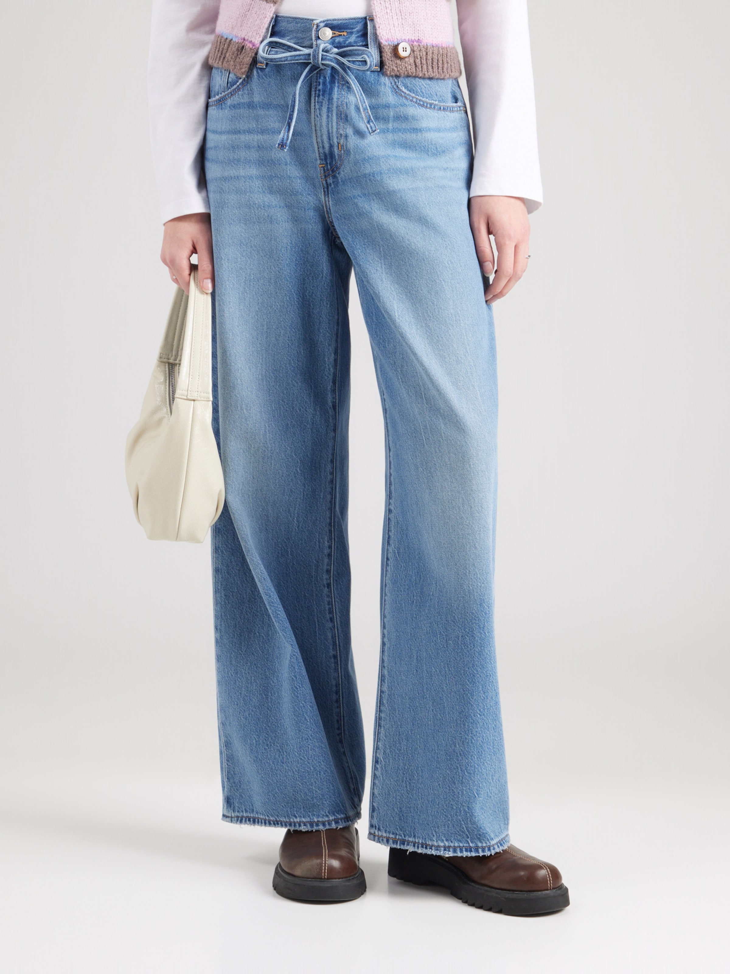 LEVI'S  Свободные джинсы 'XL Straight Jeans' в синем дениме — фото 3