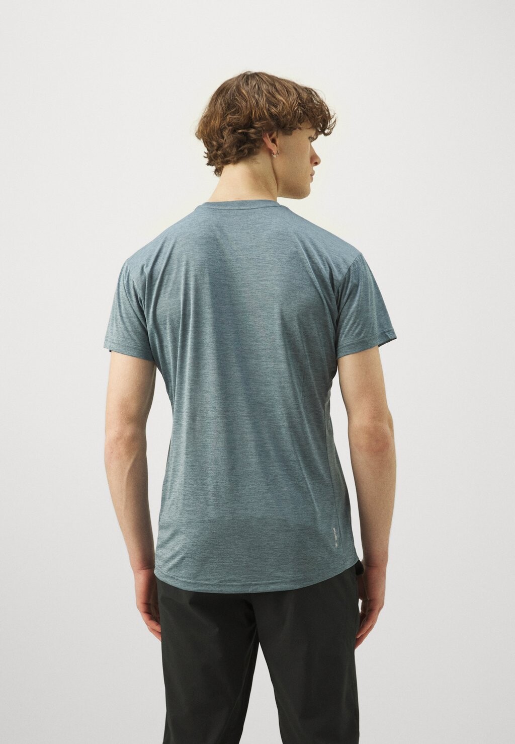 

Спортивная футболка PUEZ MELANGE DRY TEE Salewa, синий
