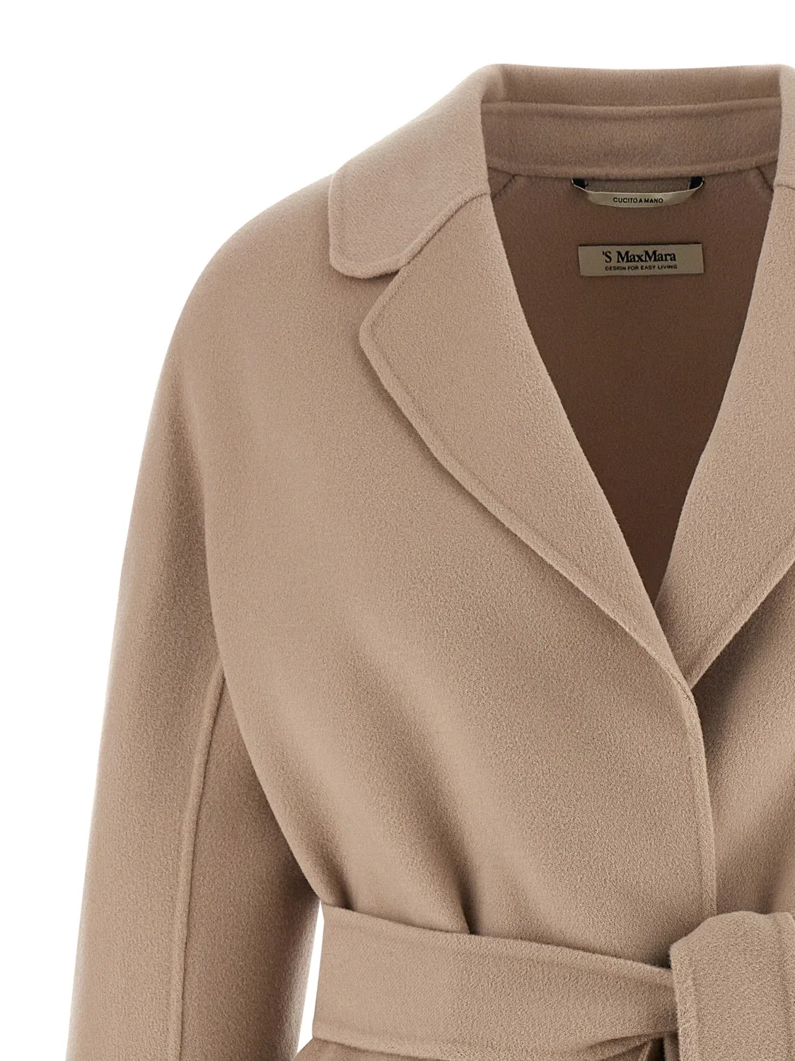 Пальто 'Arona' MAX MARA 'S, бежевый — фото 3