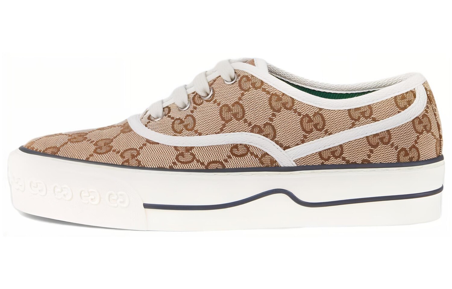 Кроссовки женские Gucci Tennis 1977, бежевый