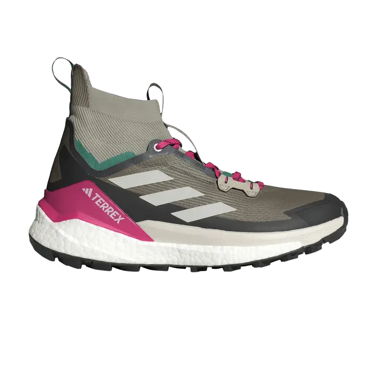 

Ботинки adidas Terrex Free Hiker 2.0 'Trace Cargo Real Magenta', зеленый