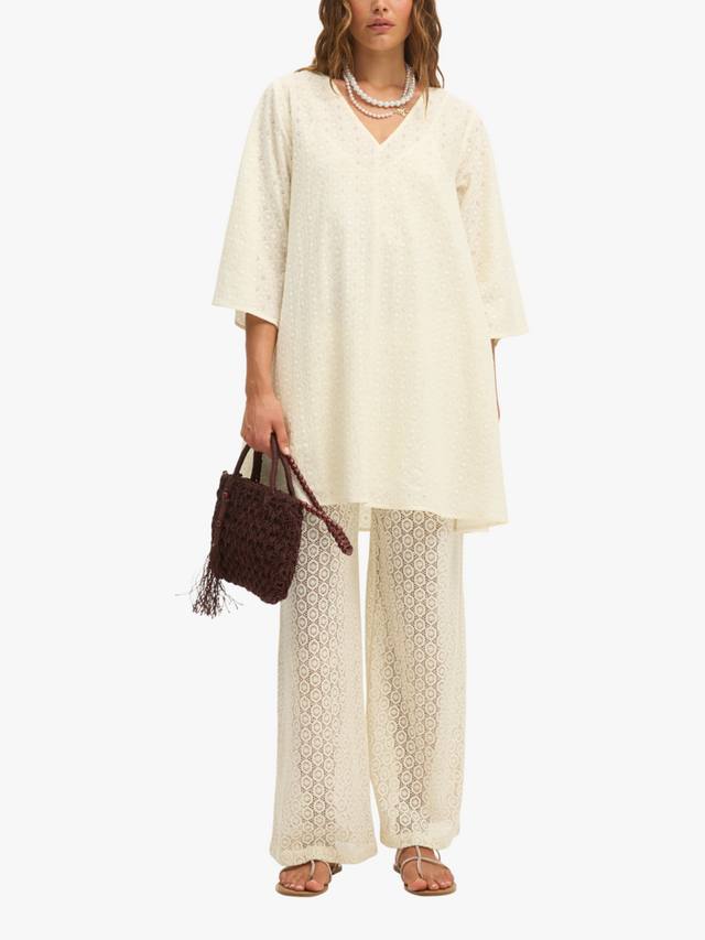 

Брюки Lisa Crochet Knit SUMMERY Copenhagen, White