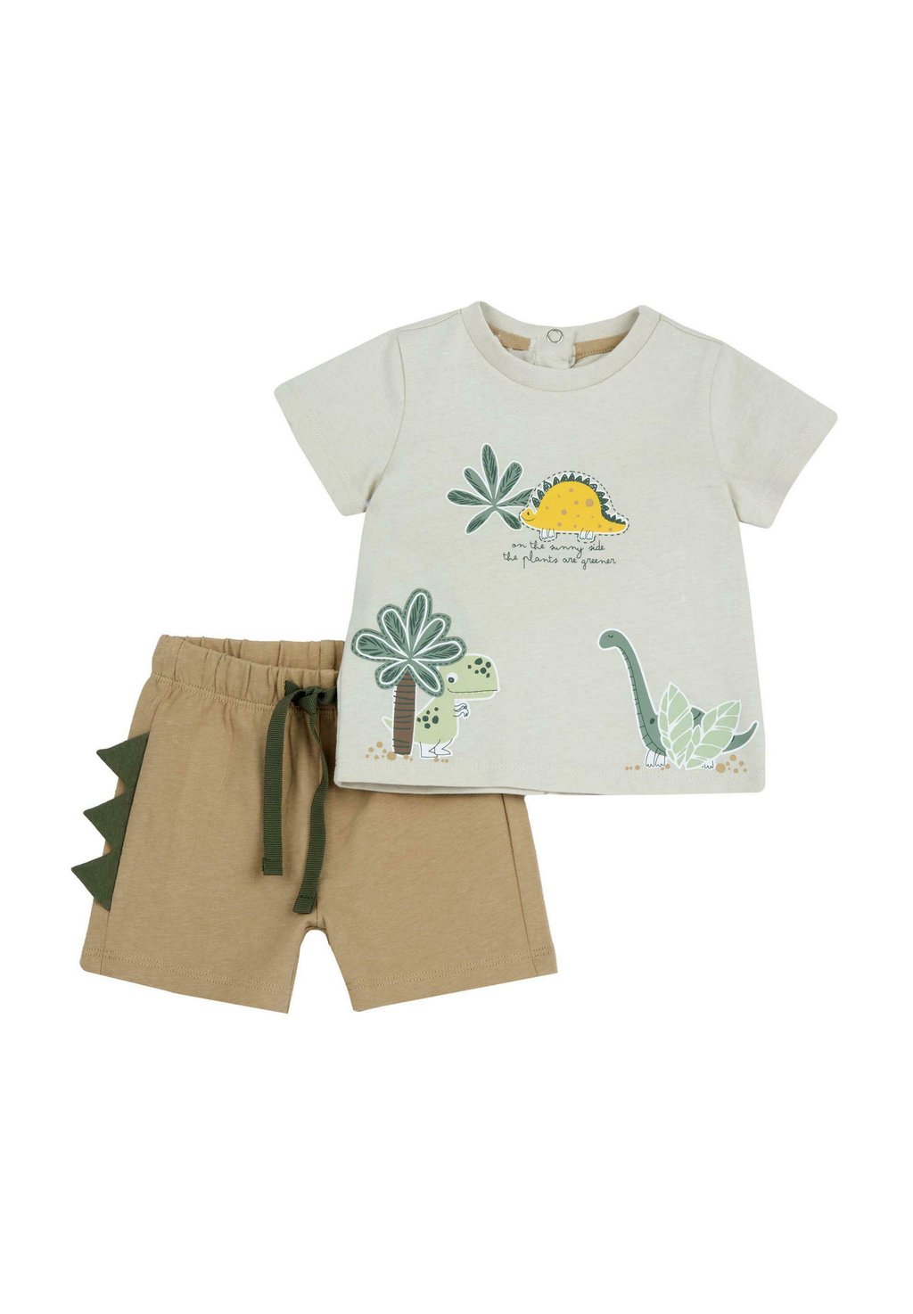 

Футболка с принтом OUTFIT SET Chicco, бежевый