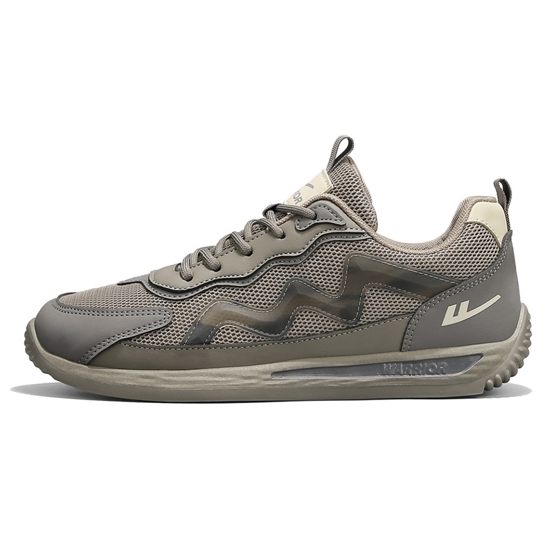 

Повседневные туфли мужские низкие серые WARRIOR, Brown Gray