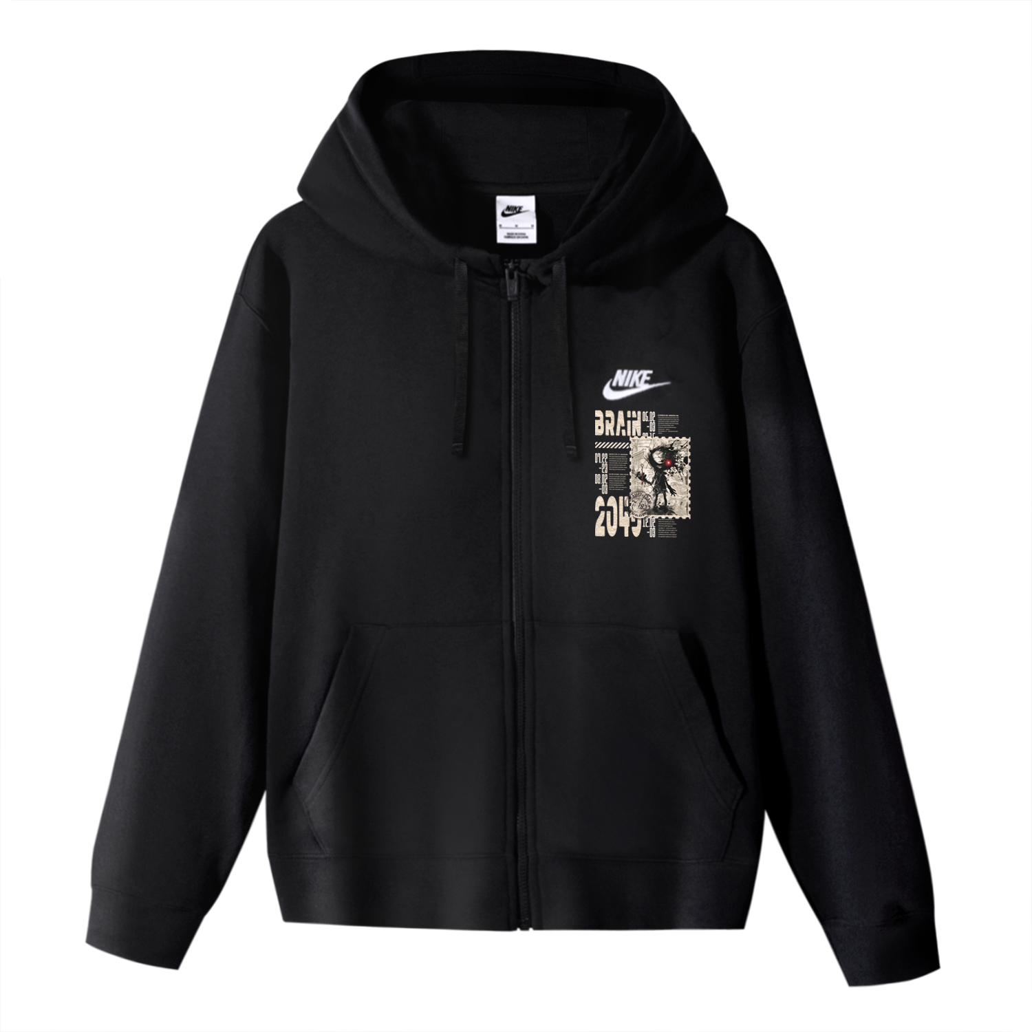 

Nike Куртка унисекс черная, Black