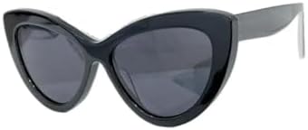 

Женские солнцезащитные очки в винтажном стиле, ацетатная оправа, защита от УФ-излучения UV400, модные, стильные, для активного отдыха и путешествий, модель «кошачий глаз» MTZJH, C5