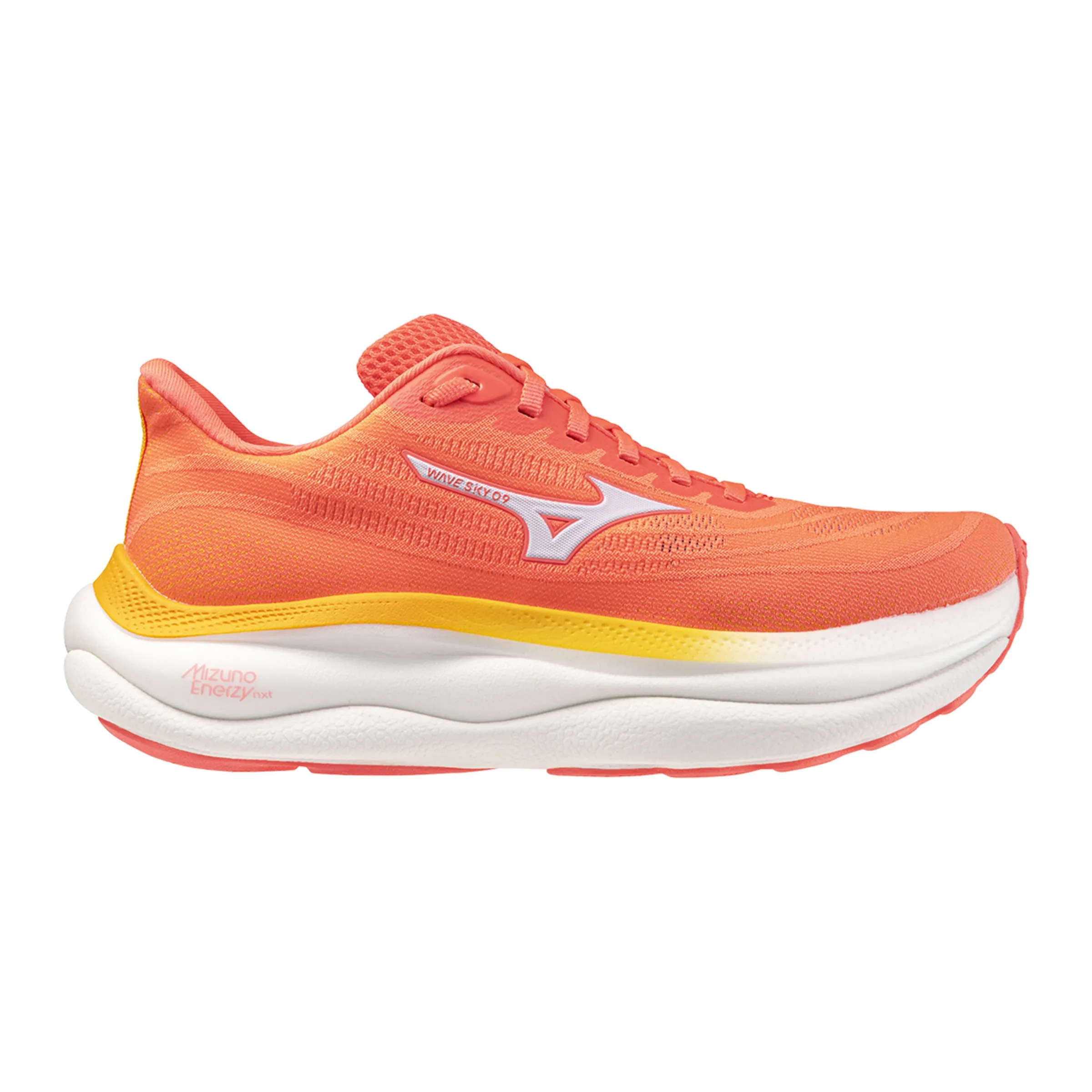 

Беговые кроссовки WAVE SKY 9(W) Mizuno, коралловый/белый