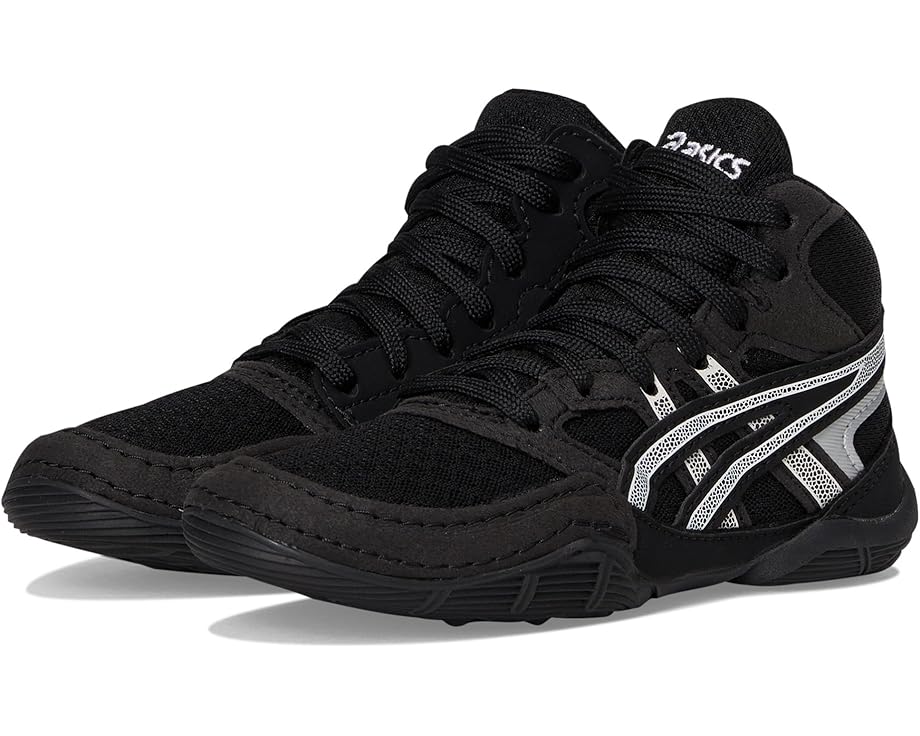 

Детские кроссовки Asics Snapdown 4 GS (Toddler/Little Kid/Big Kid) ASICS Kids, Black/White