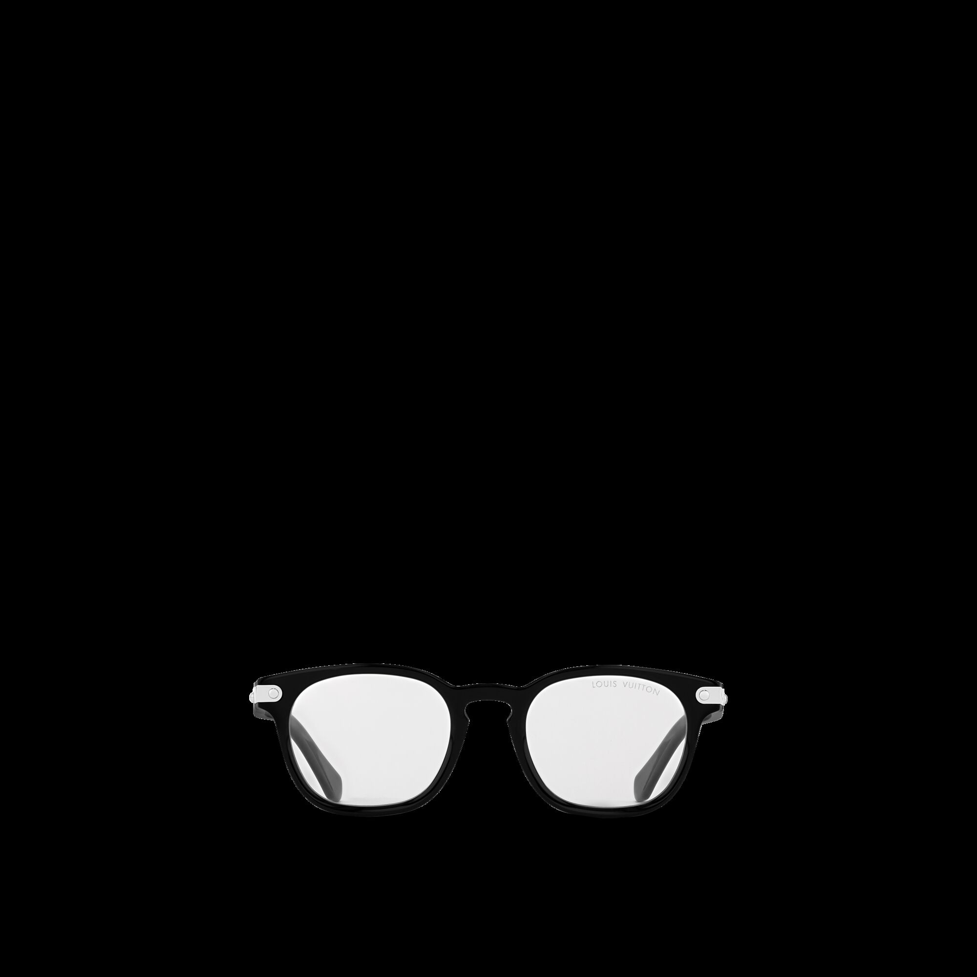 

Очки LV Signature Square Round Anti-Blue Light Louis Vuitton, черный
