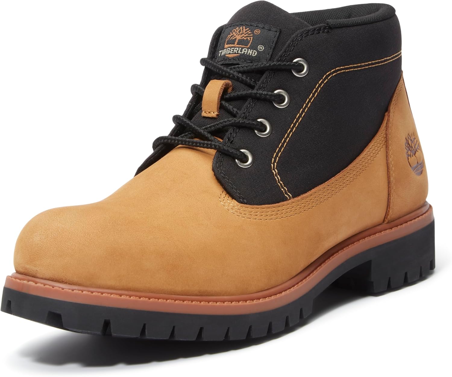 

Мужские ботинки Timberland Premium Mid Chukka на шнуровке, Wheat Nubuck