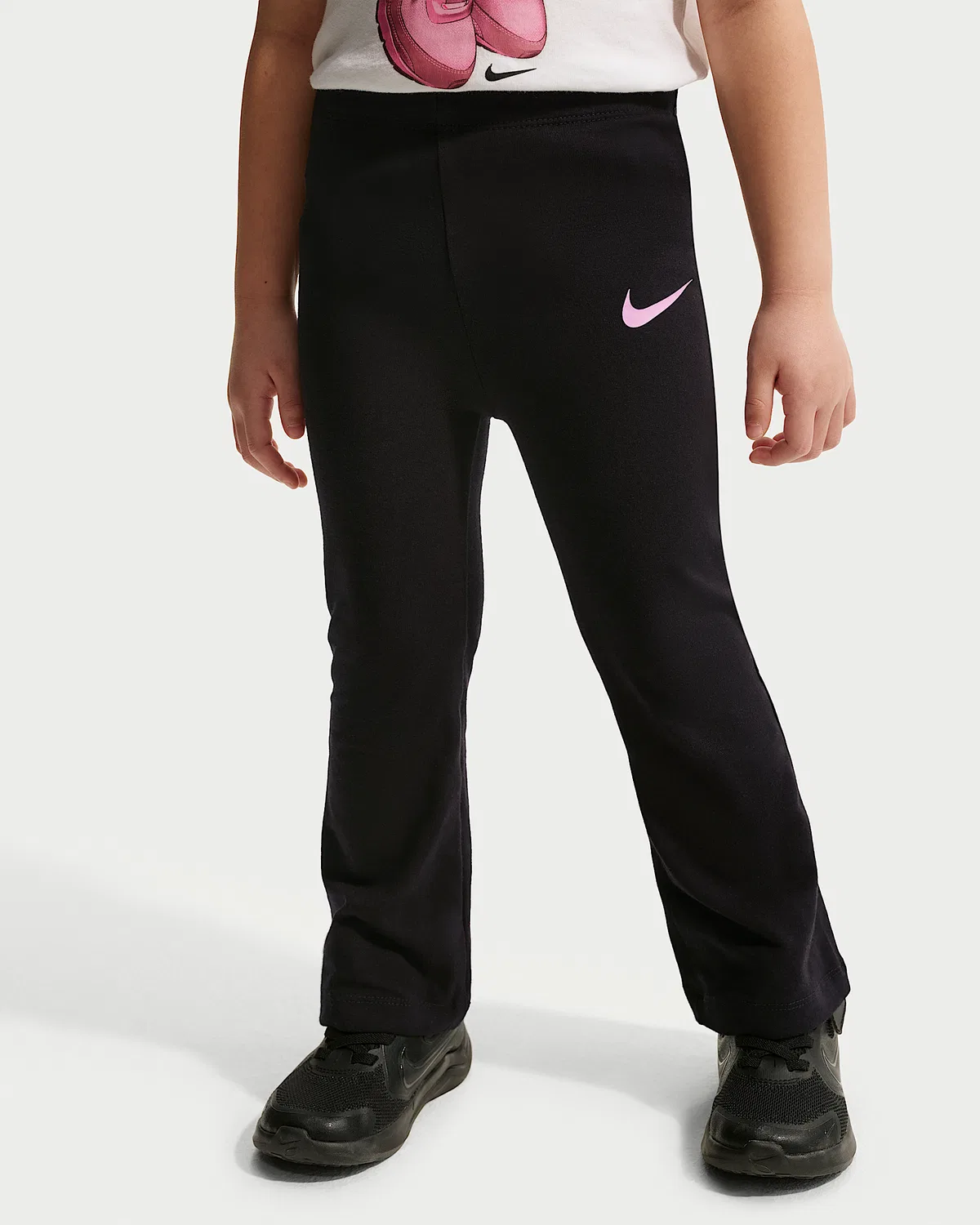 Детский комплект из 2 предметов: леггинсы Nike Move With Nature, Black — фото 4