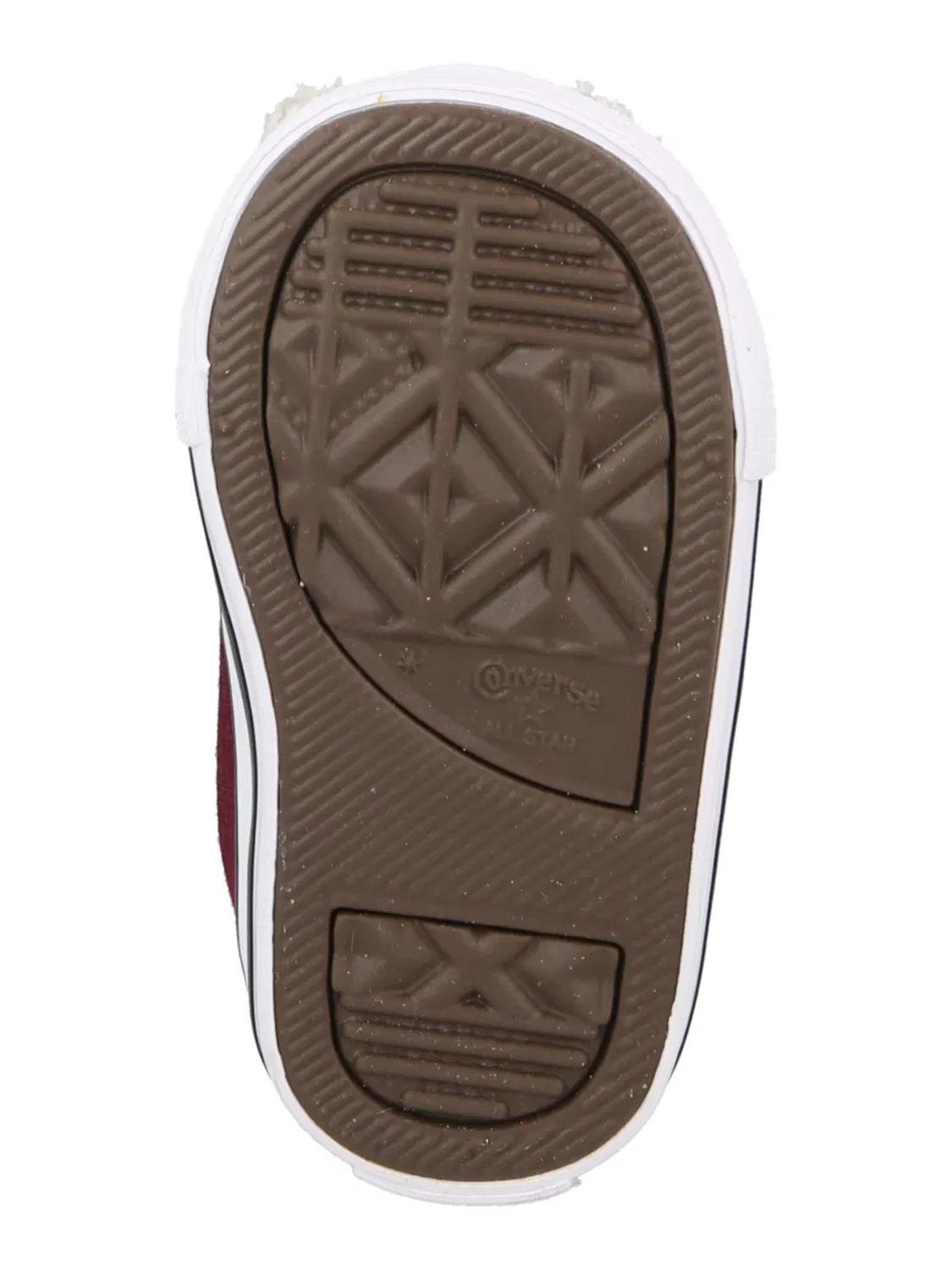 Кроссовки Converse Chuck Taylor All Star в бордовом цвете — фото 3