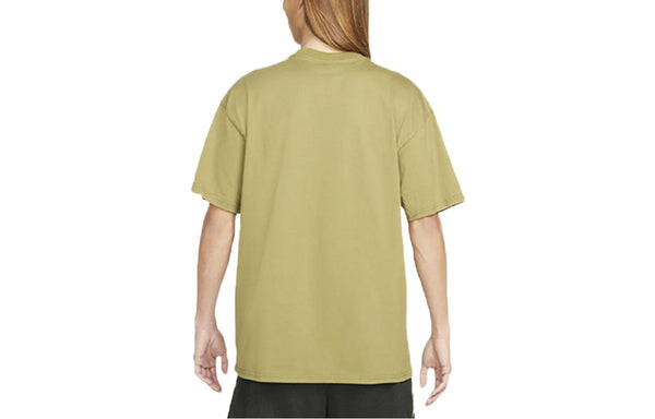 Футболка Men's Nike Alphabet Logo Printing Round Neck Short Sleeve Green T-Shirt, зеленый — фото 2