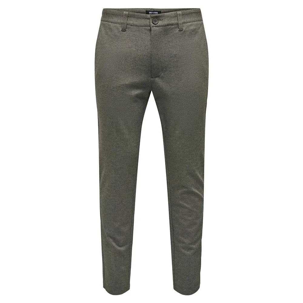

Брюки Only & Sons Mark Tap Herringbone 2911, зеленый