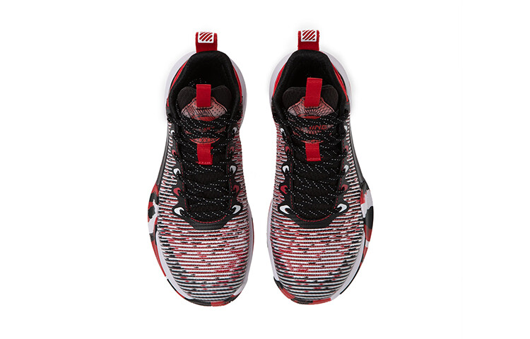 Детские баскетбольные кроссовки GS Mid-top Vermilion Lining Young — фото 4