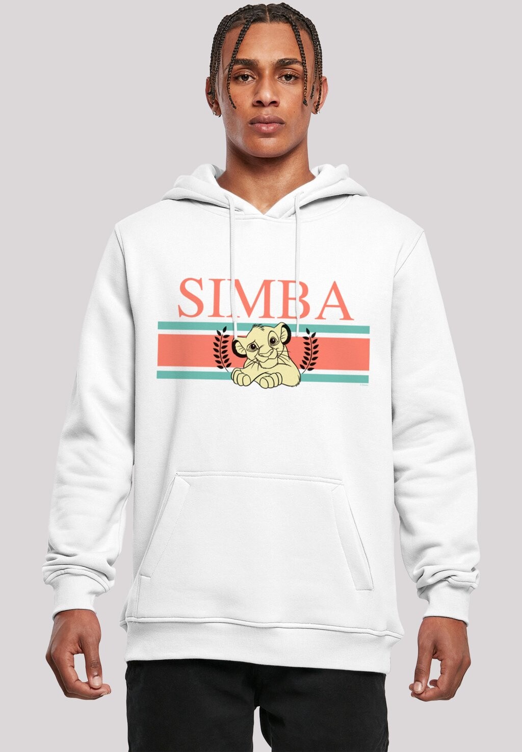 

Толстовка с капюшоном DISNEY THE LION KING SIMBA HEAVY F4NT4STIC, белый