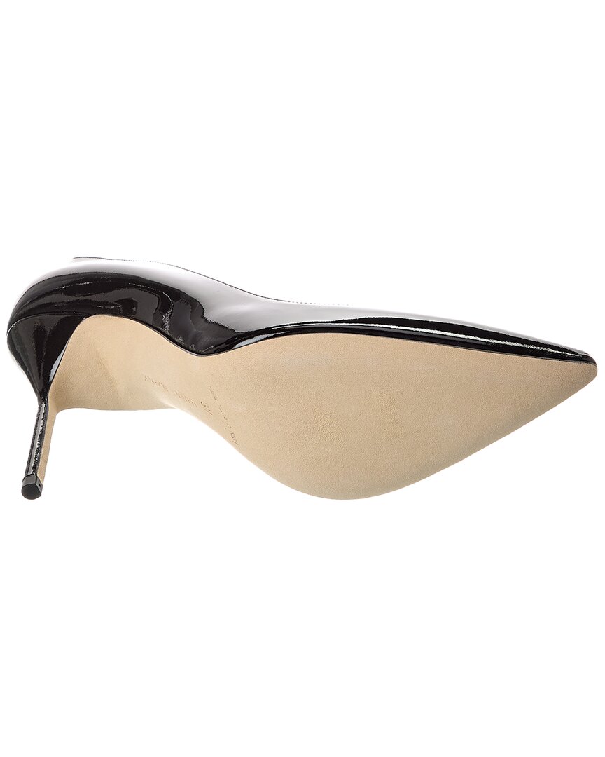 Туфли-лодочки Manolo Blahnik BB 105 из лакированной кожи, черный — фото 4