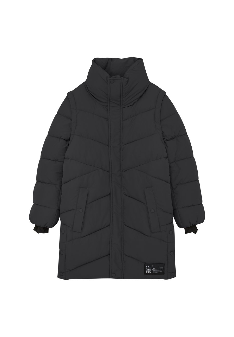 

Зимнее пальто Color Kids COJr. Jacket/West Quilt long, Phantom/Black