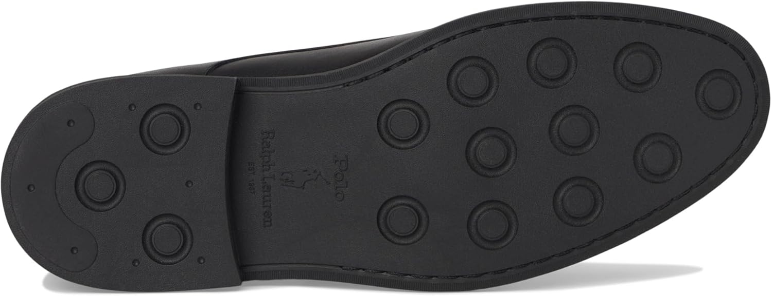 Polo Ralph Lauren мужские туфли Asher с мыском, Black — фото 3