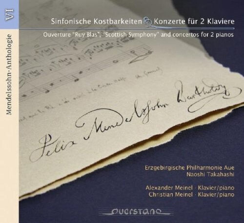 

CD диск Mendelssohn / Erzgebirgische Philharmonie Aue: Mendelssohn Anth. VI: Sinfonische Kostbarkeiten