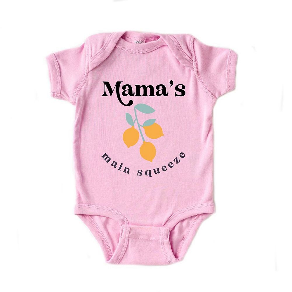 

Боди для малышей Mama's Main Squeeze The Juniper Shop, розовый