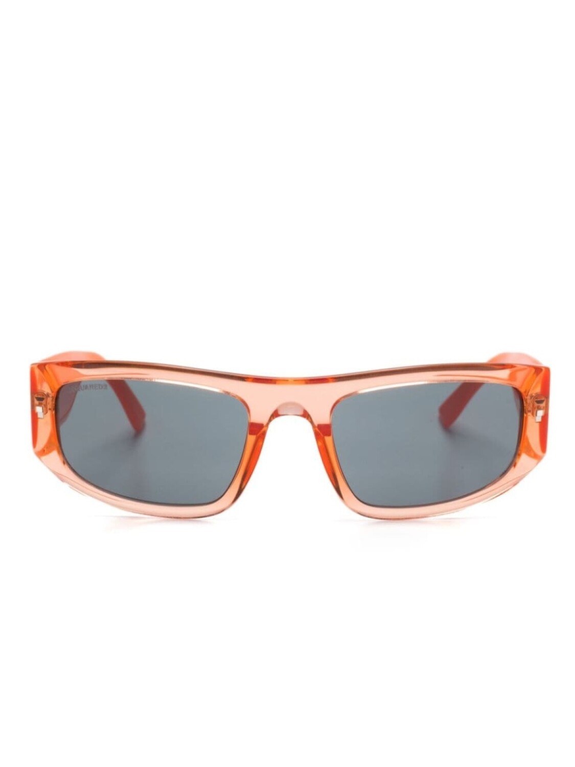 

DSQUARED2 EYEWEAR солнцезащитные очки с декором Icon, оранжевый