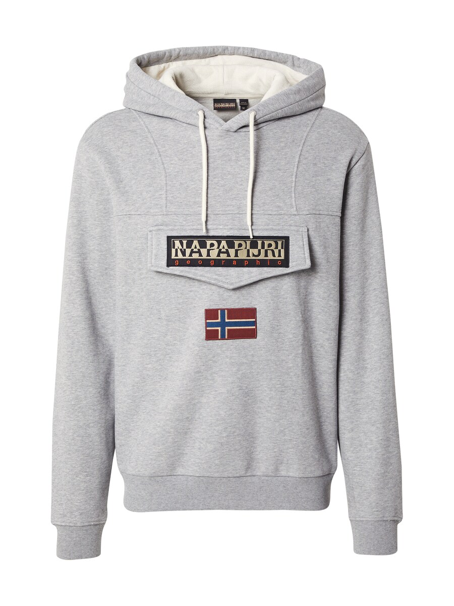 

Толстовка NAPAPIJRI Burgee Wint 4, Mottled Grey