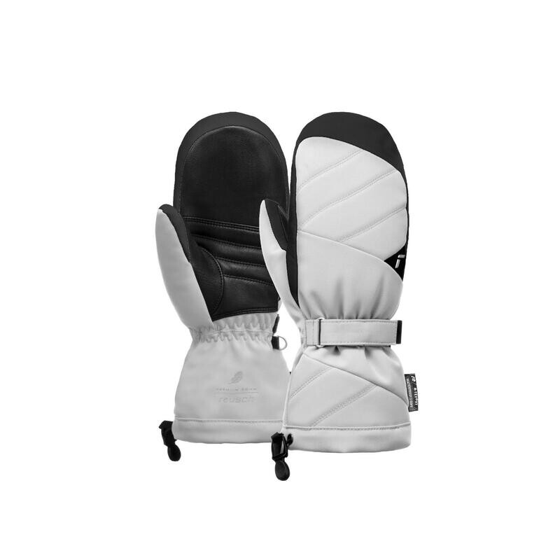 

Водонепроницаемые лыжные перчатки Reusch, цвет gris/black/pink