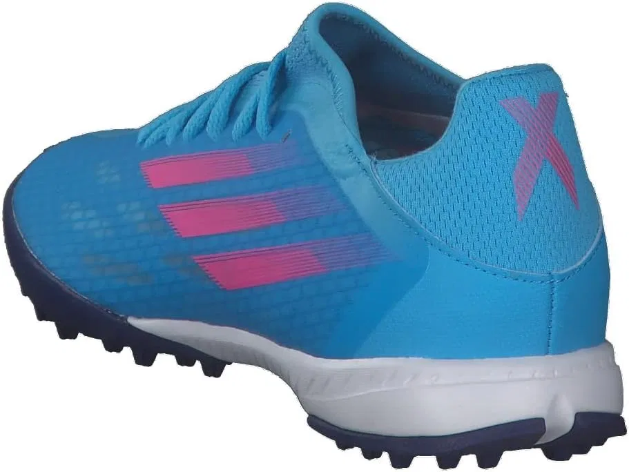 Кроссовки для легкой атлетики Adidas Unisex X Speedflow.3 Tf, сине-розово-белые — фото 4