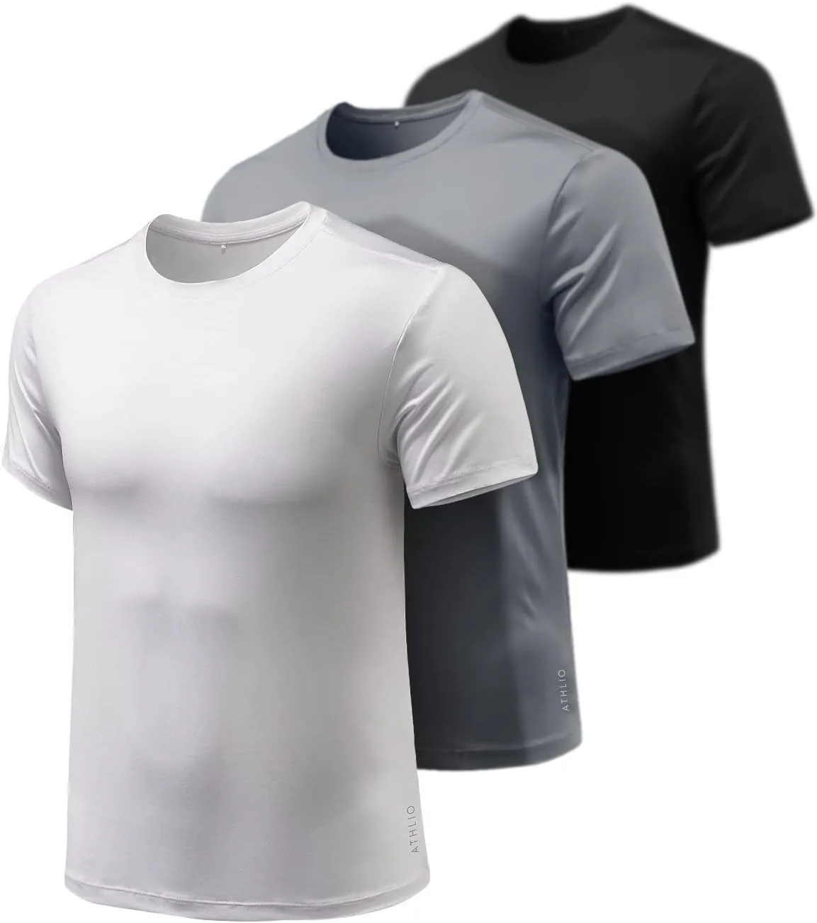 

Футболка мужская ATHLIO для бега и тренировок, быстросохнущая