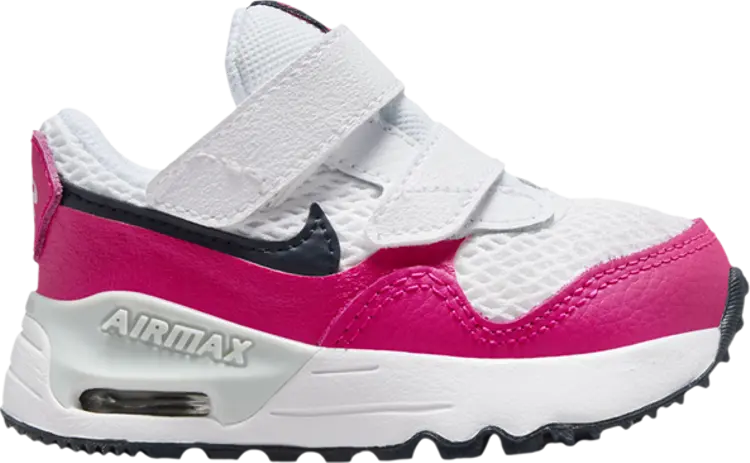 

Кроссовки Air Max SYSTM TD 'White Fierce Pink', белый