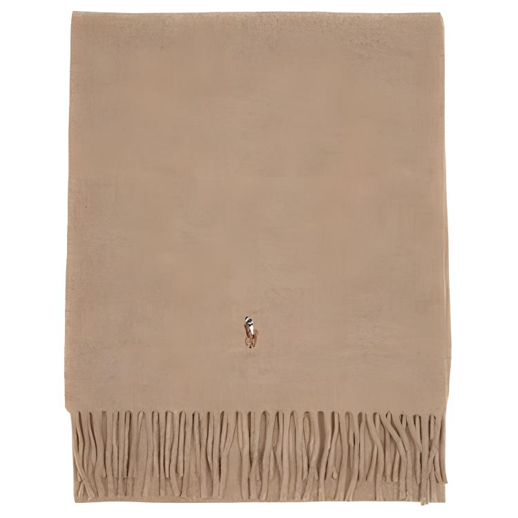 

Polo Ralph Lauren Вязаный шарф унисекс коричневый