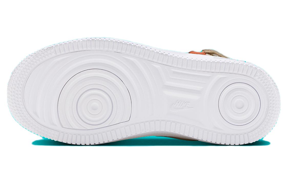 Nike Air Force 1 Mid EasyOn GS 'Год Дракона', Бежево-красный — фото 3