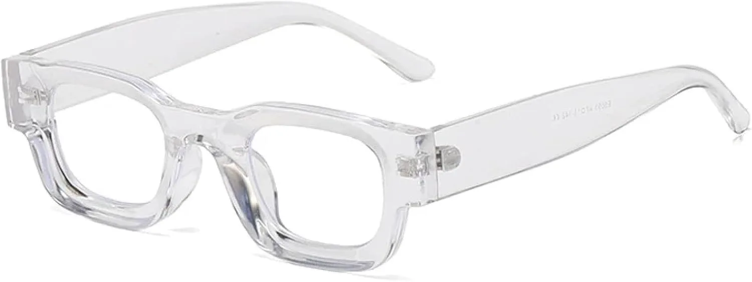 

Солнцезащитные очки с защитой от УФ-излучения UV400 | Маленькие, женские, панк, мужские, для занятий спортом на открытом воздухе и вождения DSVIGF, Transparent Clear