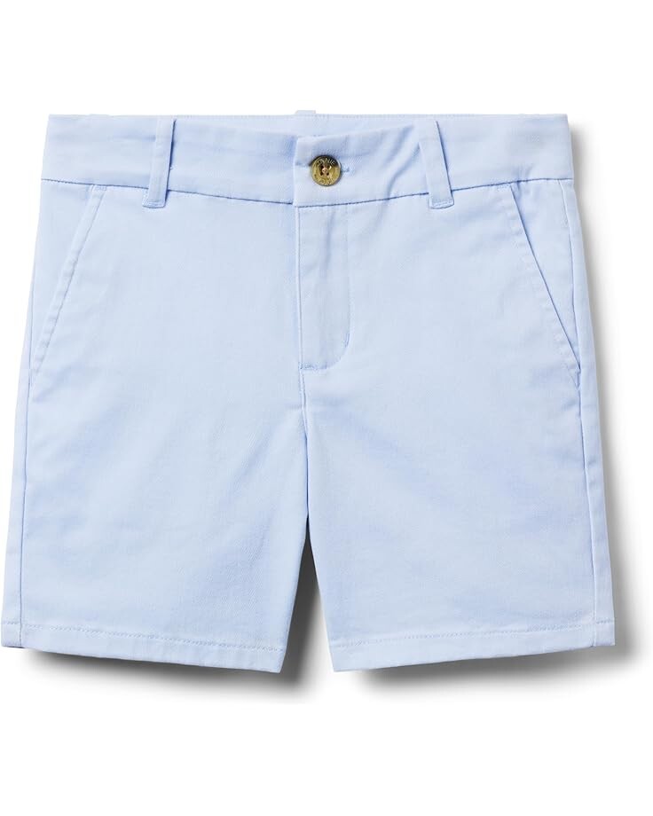 

Шорты Janie and Jack Twill Flat Front Short, синий