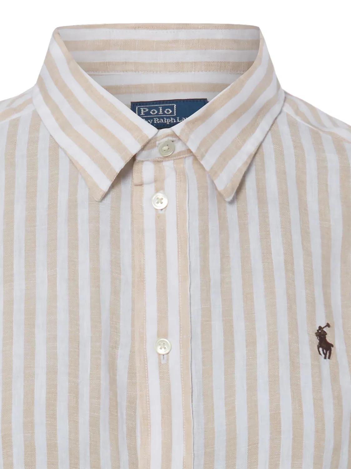 Блузка Polo Ralph Lauren кремового цвета — фото 3