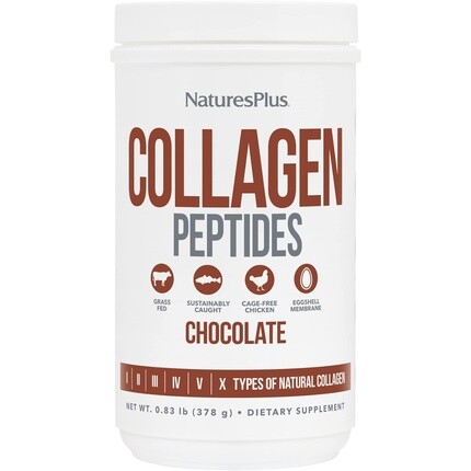 

Natures Plus Collagen Peptides Chocolate 0,83 фунта Порошок - 14 порций Nature's Plus