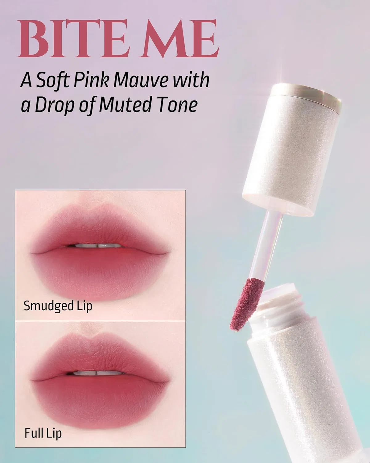 Матовый тинт для губ HEVVY Ombre Lip Tint, оттенок Bite Me, 0.13 fl oz H Hevvy — фото 3