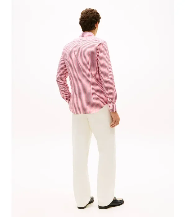 Рубашка slim fit Tommy Hilfiger, красный — фото 3