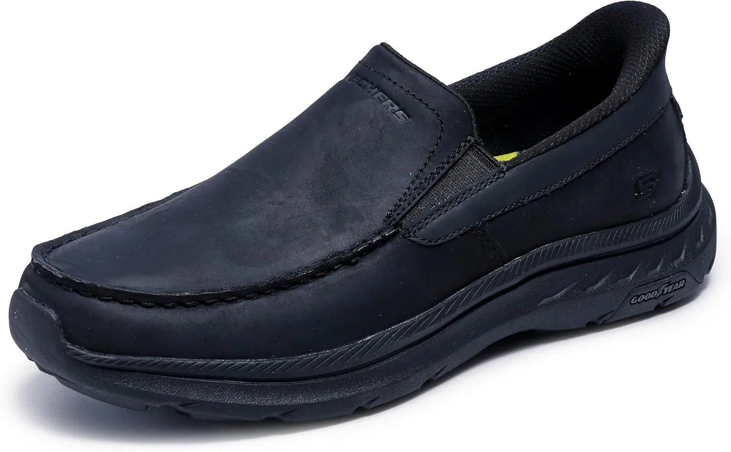 Мужские кроссовки Skechers Pollard - OsgoodMoc Toe, черный