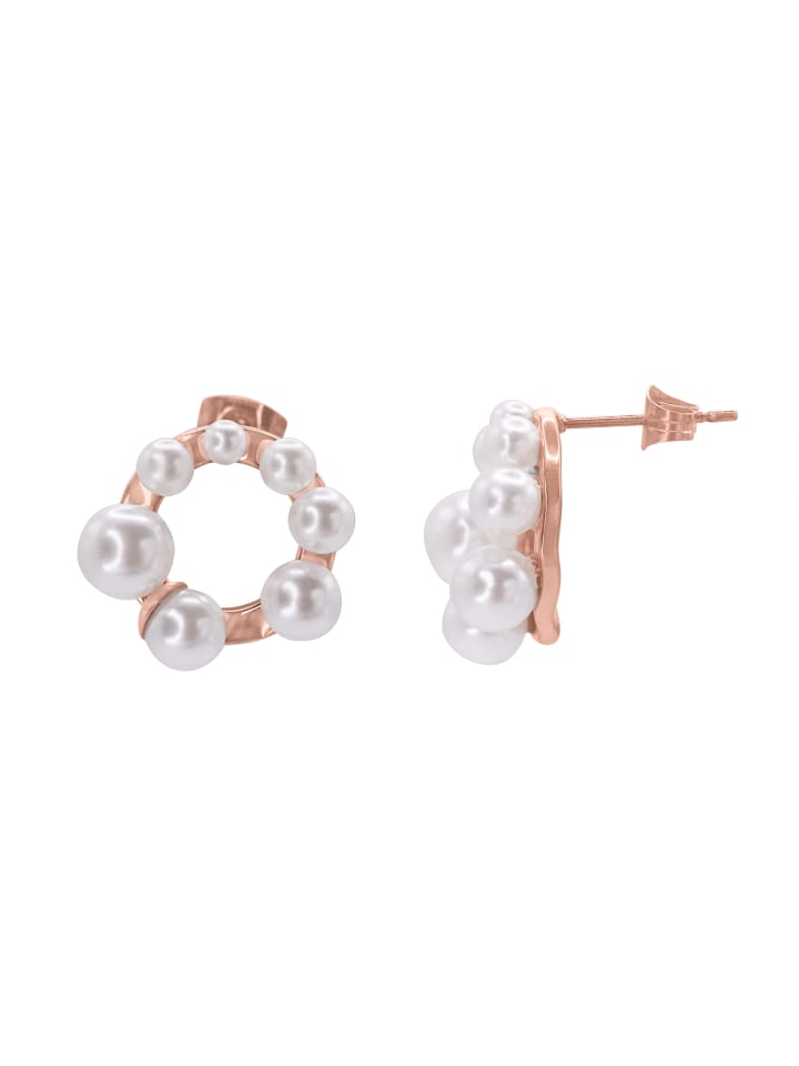 

Steel_Art Женские серьги-гвоздики Manius из розового золота